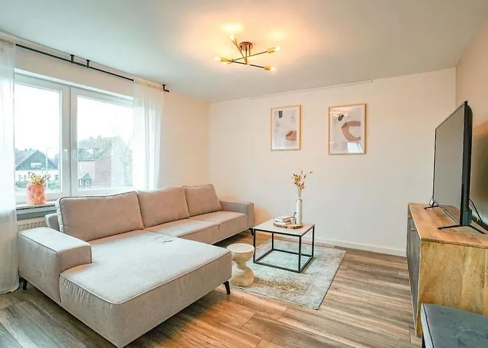 Appartement Moderne In Schlangen, Zentral Und Ruhig